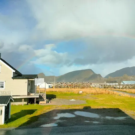 بيت للعطل House On Beautiful Vaeroy, Mountains And Sea Outside The Window